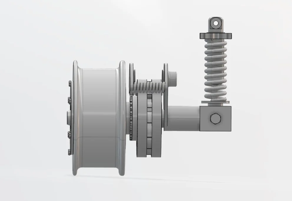 CAD model - isometric view